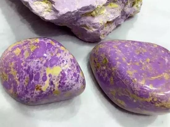 紫云母石真假图片对比及特征？